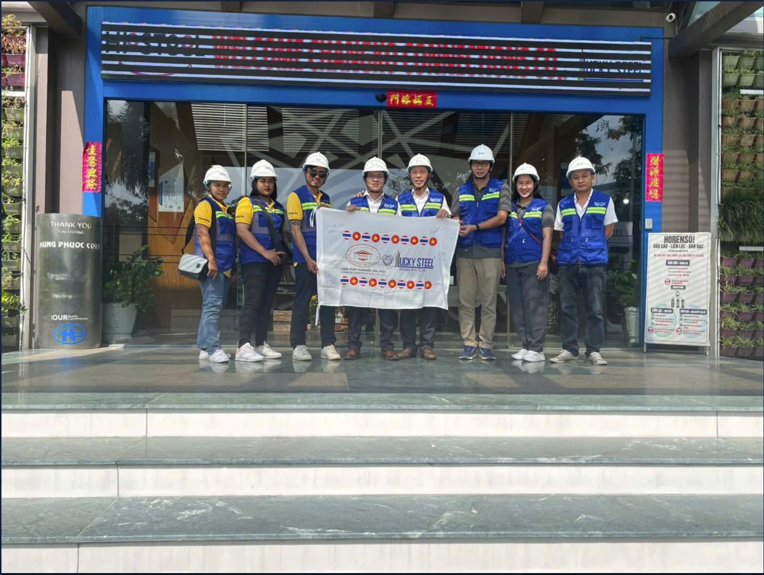 Nghiệm thu vật tư đầu vào cùng khách hàng